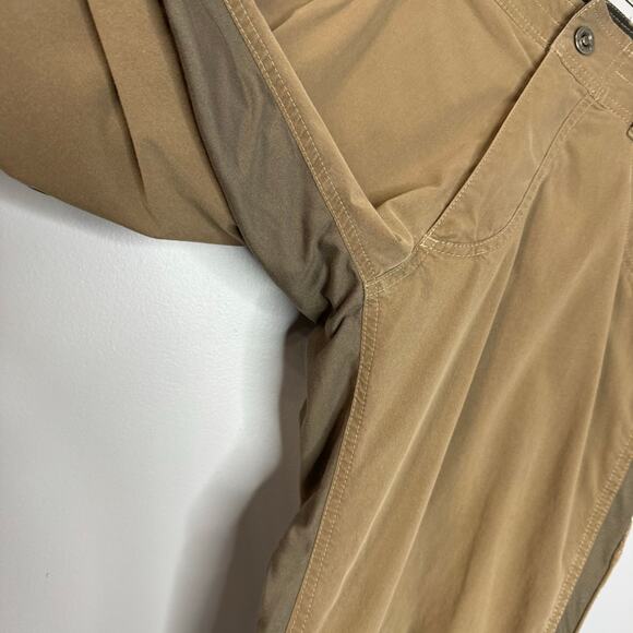 Kuhl Radikl Pants Mens 34x32 Tan Classic Fit Outdoors Hiking Stretch - Picture 4 of 12